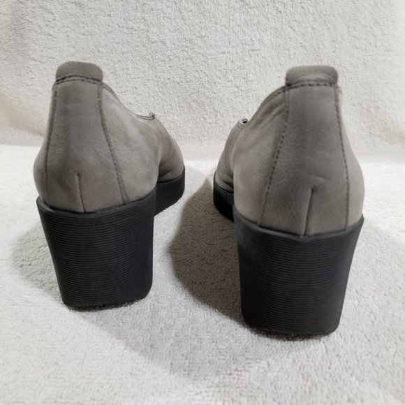 The Flexx brushed gray wedge heel shoes - Picture 5 of 8